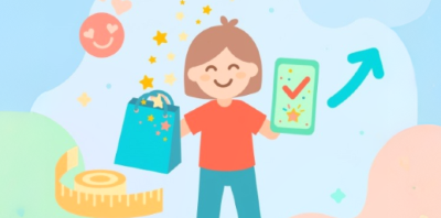 Клиент возвращает товар в магазине одежды, а программа лояльности RX-Loyalty предотвращает возвраты через персональные рекомендации и бонусы